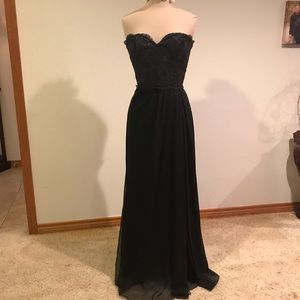 Black Bridesmaid Dress/Jim Hjelm #5227